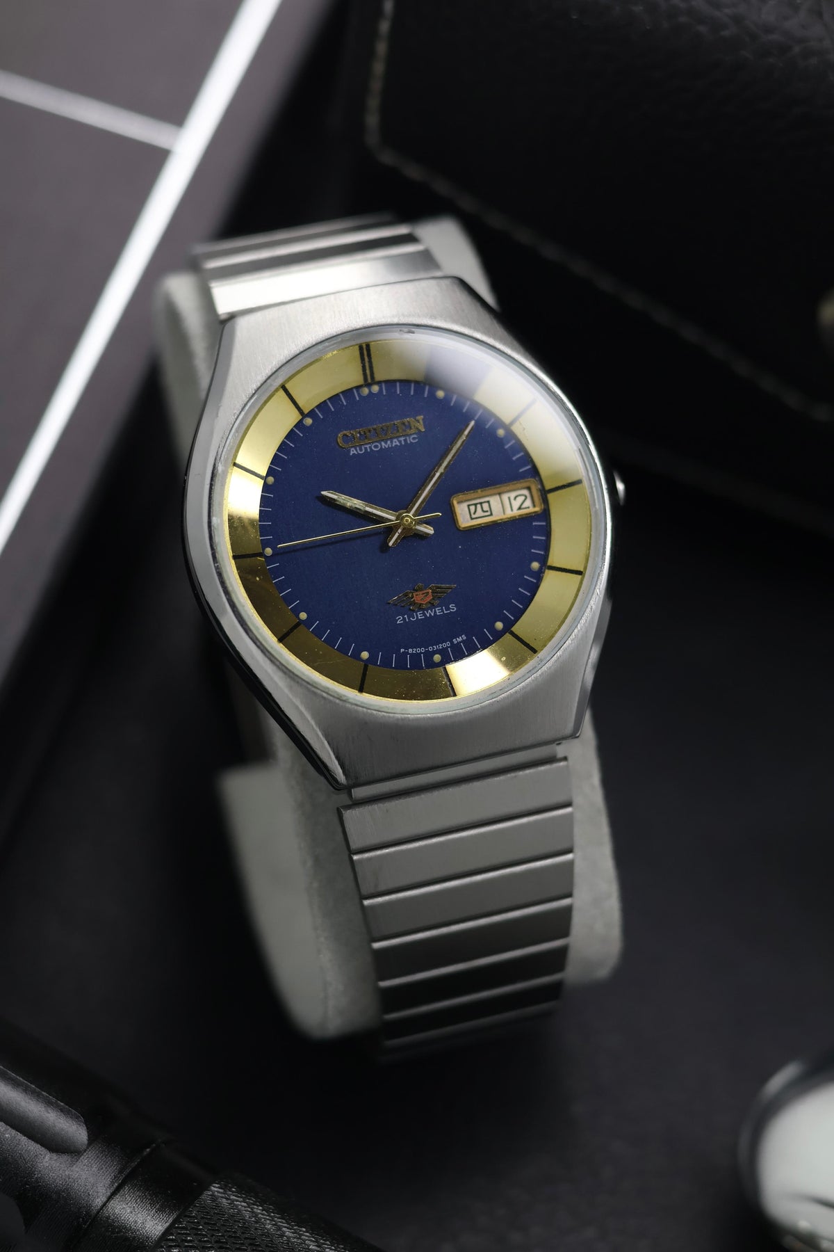 (Super Rare) Citizen Eagle 7 Blue Dial - Automatic Vintage Watch (Pre Owned) - SE838