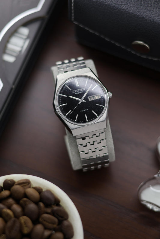 Citizen Automatic 21 Jewels Black Dial - Automatic Vintage Watch (Pre Owned) - A349