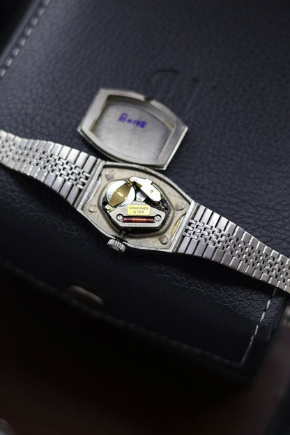 (Extremely Rare) LONGINES Ladies Silver Tonneau Dial - Swiss Vintage Watch (Pre Owned) - SE498