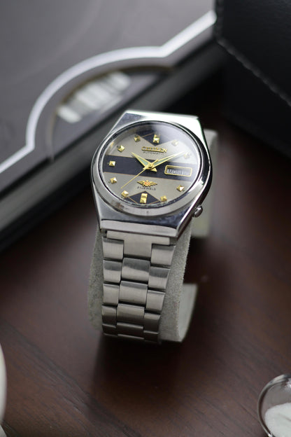 Citizen Eagle 7 Grey Motif Dial - Automatic Vintage Watch (Pre Owned) - A395