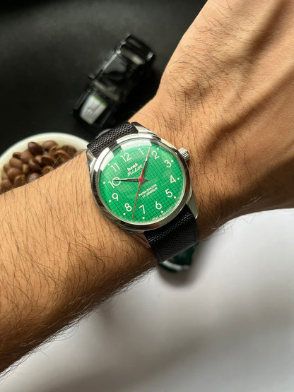 HMT Pilot Graph Dial - GREEN