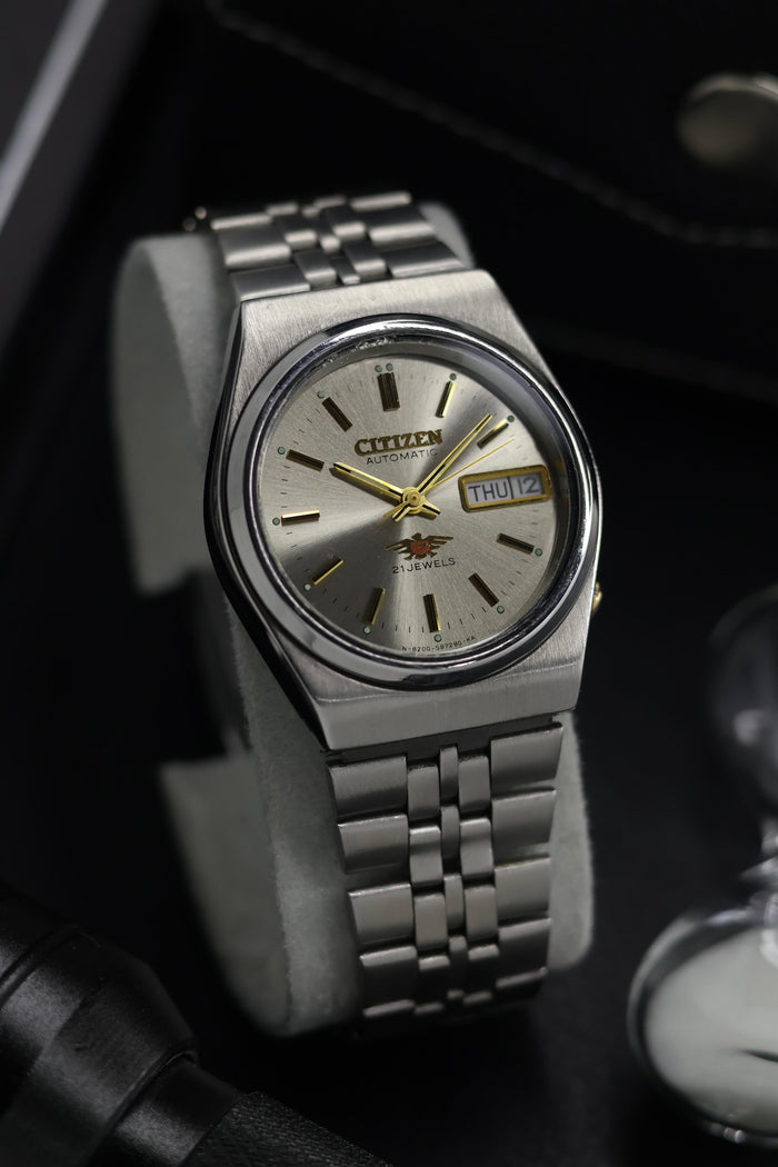 (Super Rare) Citizen Eagle 7 Grey Sunray Dial - Automatic Vintage Watch (Pre Owned) - SE526