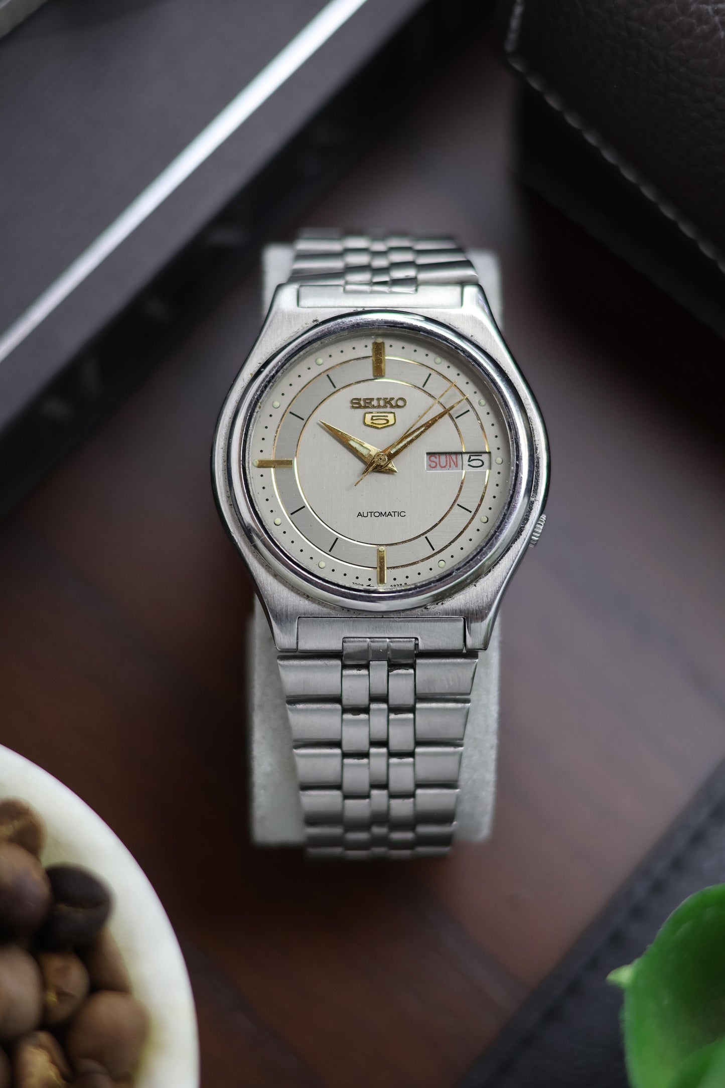 1989 Seiko 5 Motif Dial - Automatic Vintage Watch (Pre Owned)