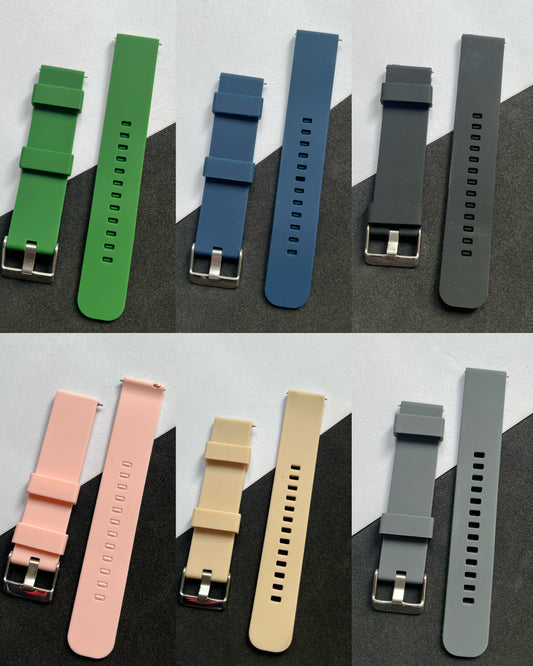 Quick Release Silicone Watch Strap