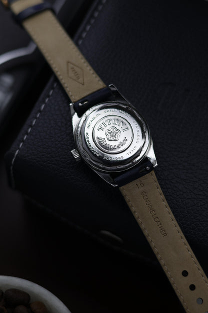 (Super Rare) TITONI AIRMASTER Titoflex Mechanical Handwinding Watch (Pre Owned) - A414