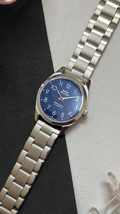 HMT Pilot Graph Dial- BLUE