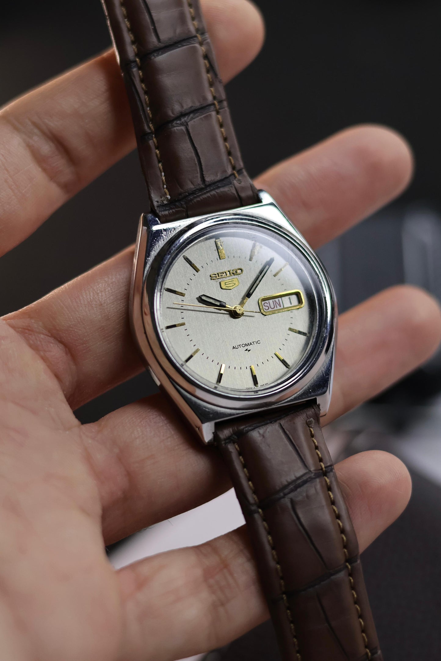 1979 Seiko 5 Grey Dial (Pre Owned)