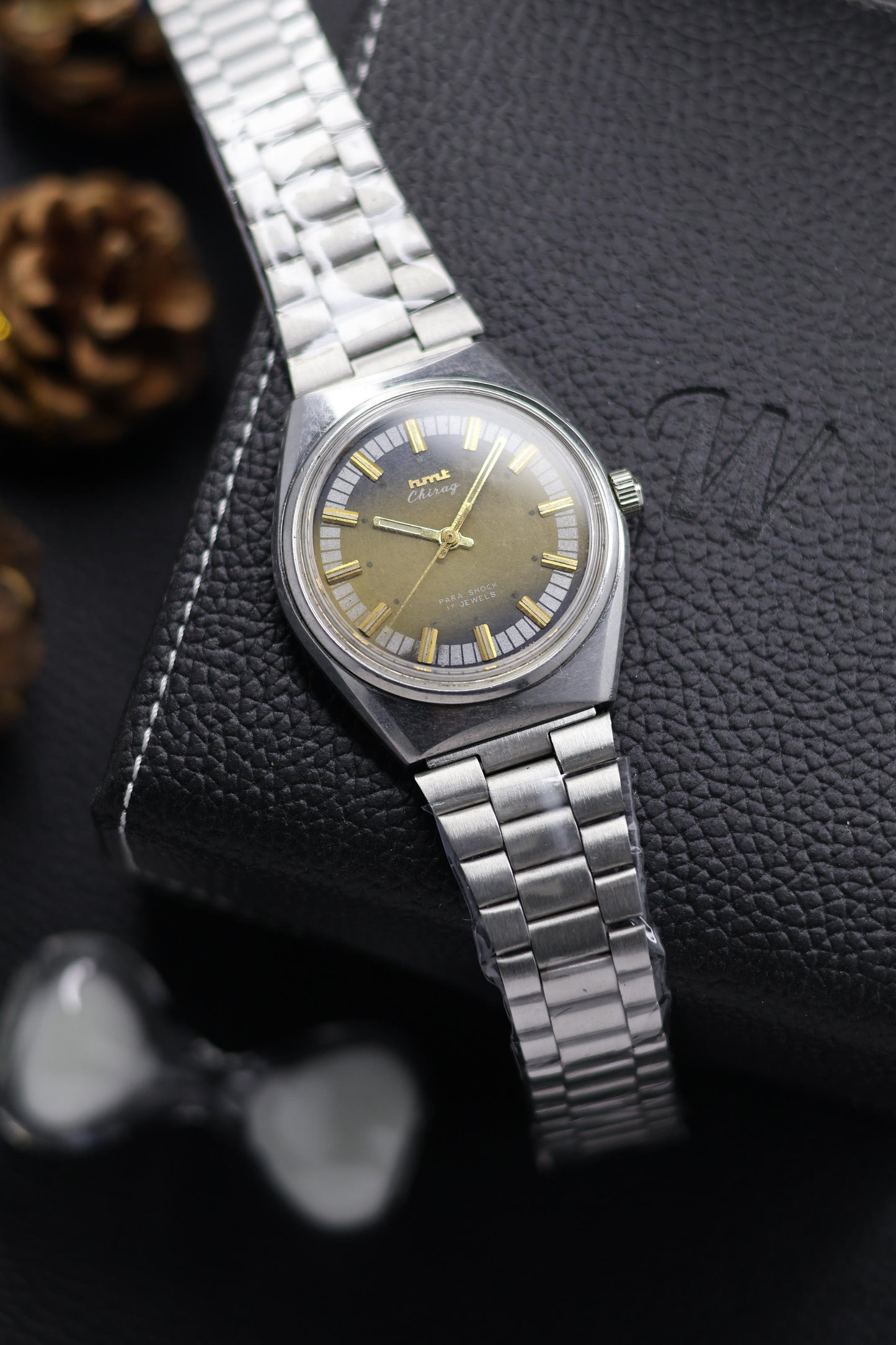 Vintage HMT Chirag Gradient Dial - in Original Condition - Mechanical Hand Winding Watch (Pre Owned) - A588