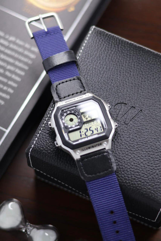 Nylon Strap for CASIO AE1200 Series - with FREE Strap Tool!