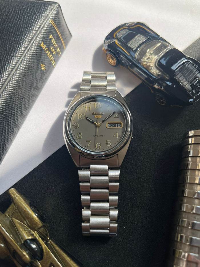 1980s Seiko 5 Field Grey Dial (Pre Owned)