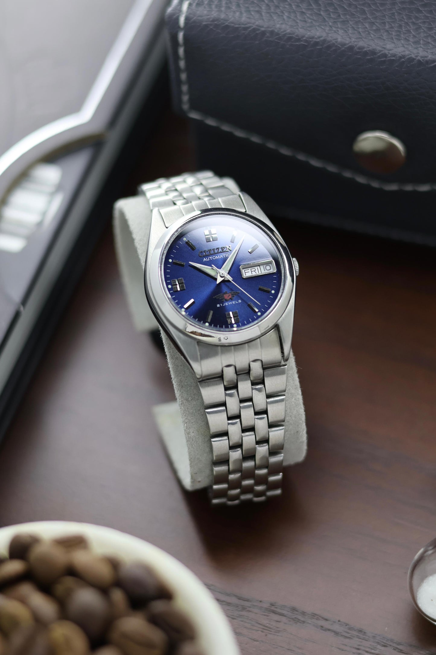 Citizen Eagle 7 Sunray Blue Dial - Automatic Vintage Watch (Pre Owned) - A408