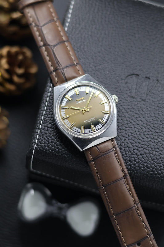 Vintage HMT Chirag Gradient Dial - in Original Condition - Mechanical Hand Winding Watch (Pre Owned) - A596