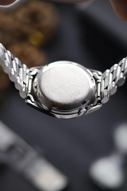 (Super Rare) Citizen Eagle 7 Black Field Dial - Automatic Vintage Watch (Pre Owned) - SE573