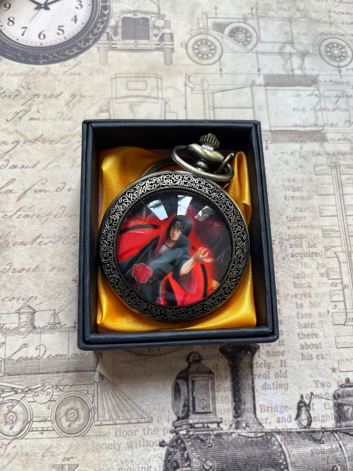 Itachi - Naruto Anime Pocket Watch