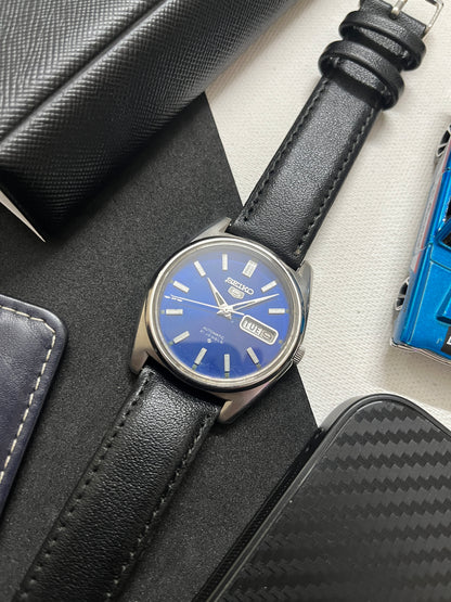 Seiko 5 Blue Sunburst Dial (Pre Owned)