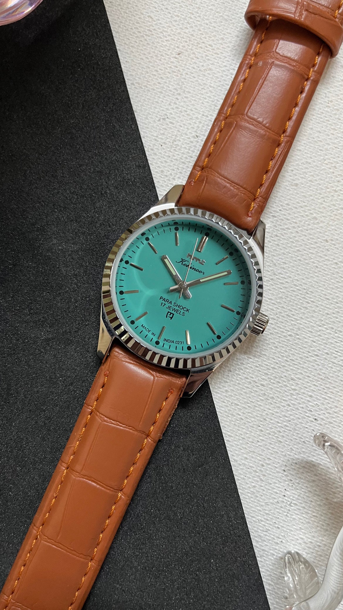 Fluted HMT Kohinoor - TIFFANY BLUE