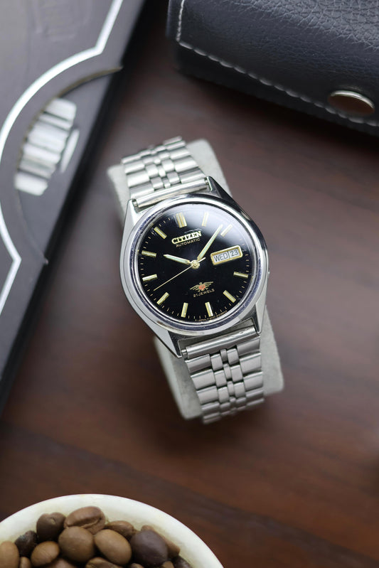 Citizen Eagle 7 Black Dial - Automatic Vintage Watch (Pre Owned) - A348