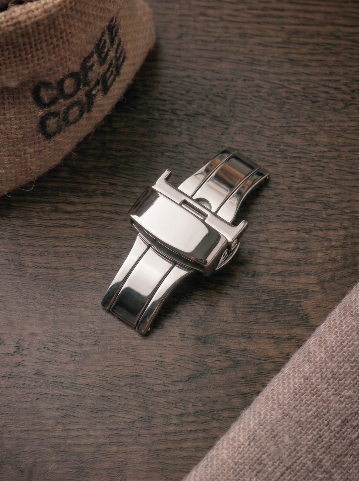 BUTTERFLY CLASP for Watch Strap