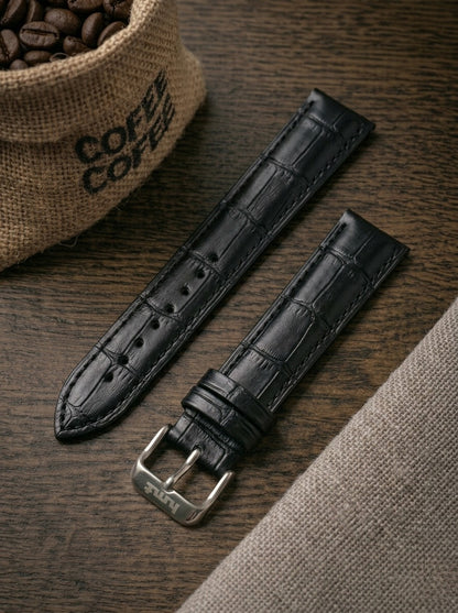 Croc Leather Watch Strap (18mm)