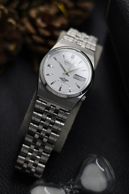(Super Rare) Citizen Eagle 7 White Dial - Automatic Vintage Watch (Pre Owned) - SE610