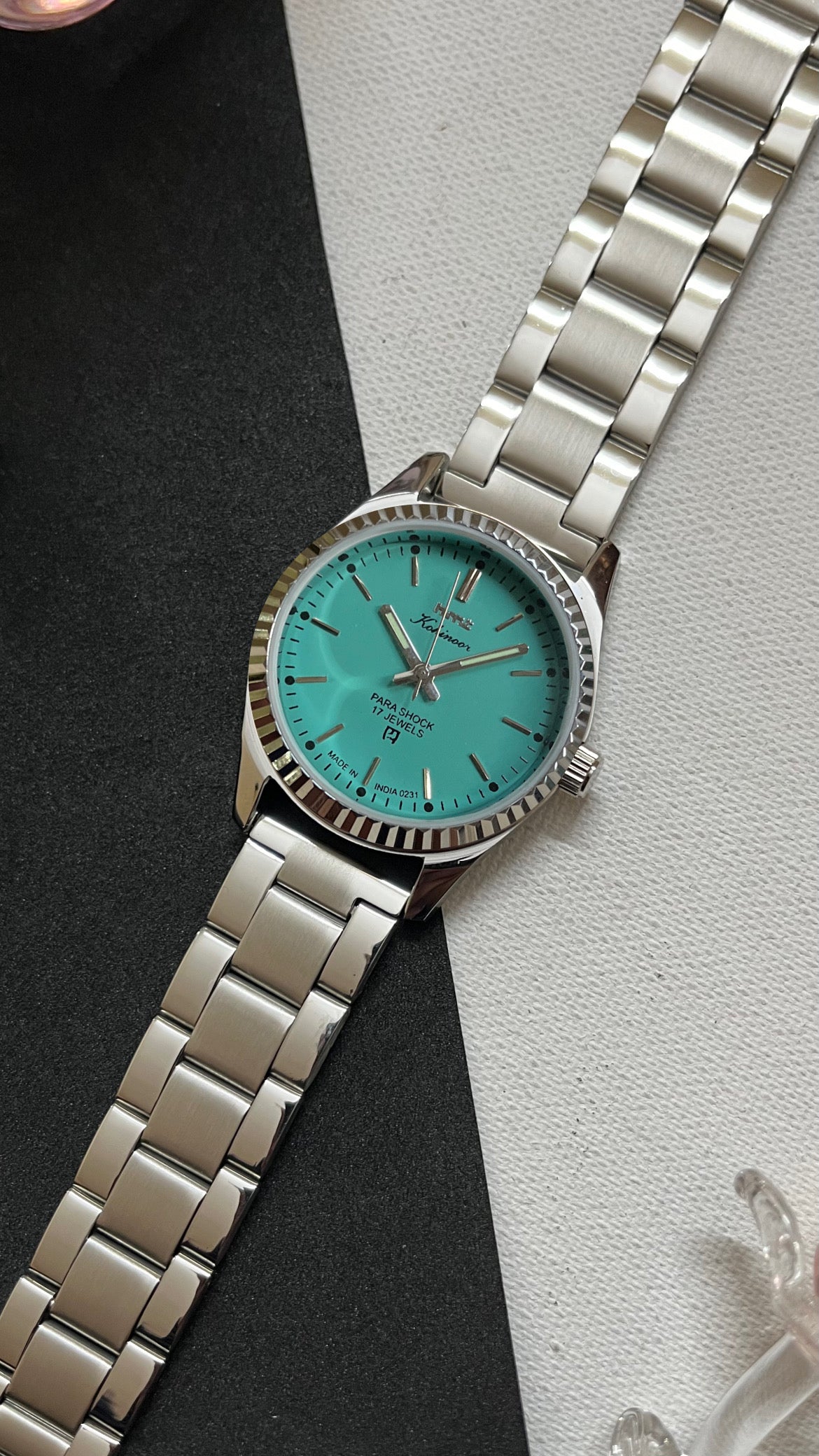 Fluted HMT Kohinoor - TIFFANY BLUE