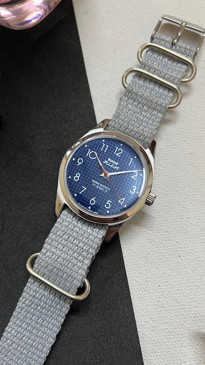 HMT Pilot Graph Dial- BLUE