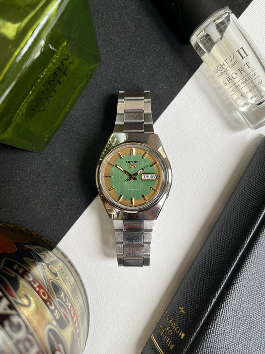 (Super Rare) Seiko 5 Green Dial (Pre Owned)