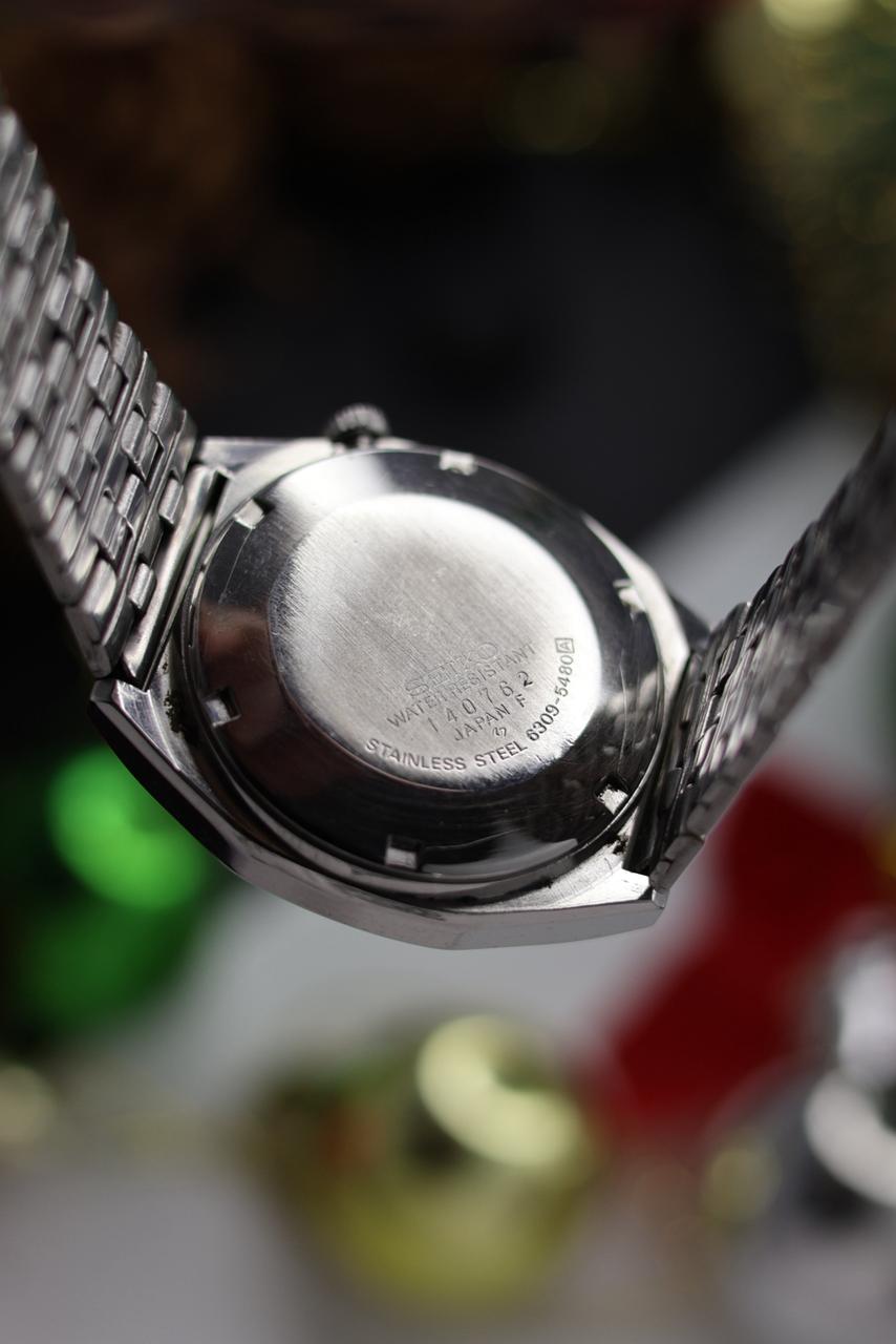 (Super Rare) 1981 Seiko 5 Silver Hex Dial - Automatic Vintage Watch (Pre Owned) - SE522