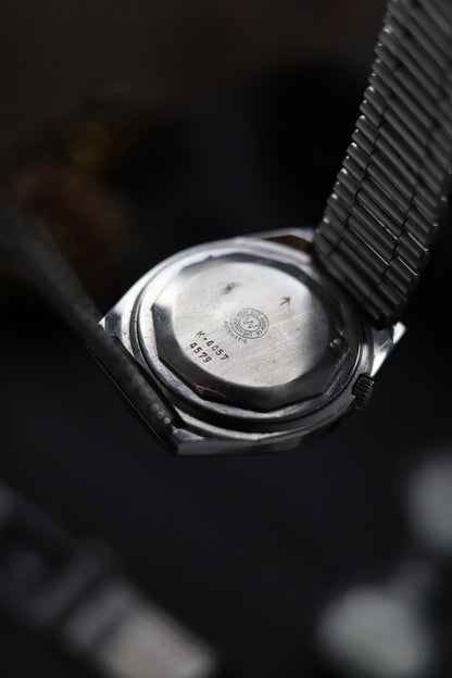 (Super Rare) West End Watch Co. SOWAR PRIMA Black Aged Dial - Automatic Swiss Vintage Watch (Pre Owned) - SE568