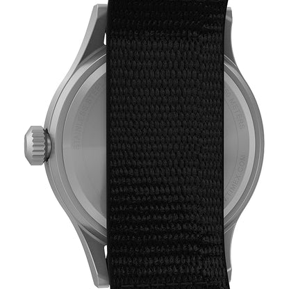 TIMEX Expedition Scout 40mm TW4B296009J Black Dial with Black Nylon Strap (Imported)