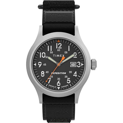 TIMEX Expedition Scout 40mm TW4B296009J Black Dial with Black Nylon Strap (Imported)