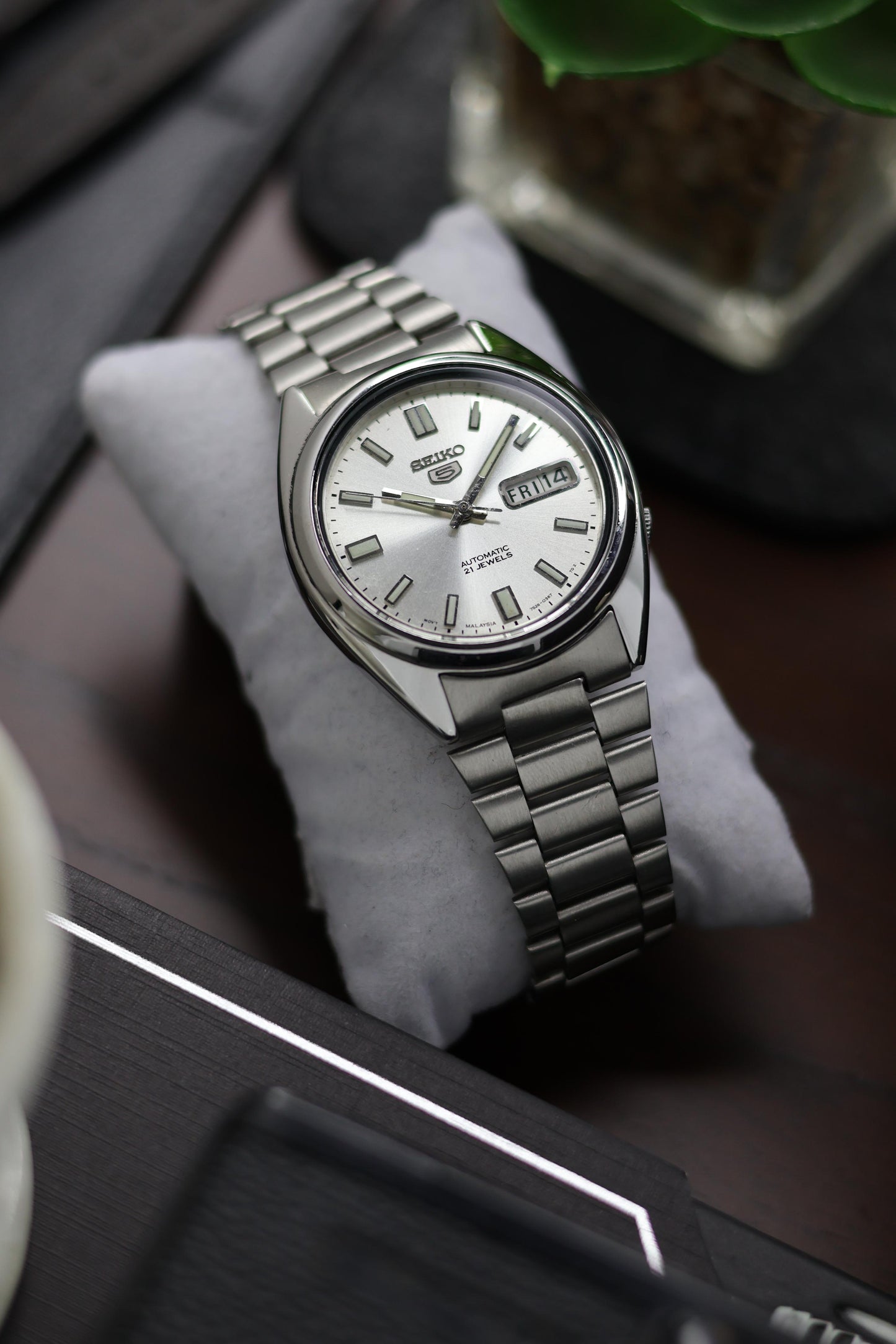 (Super Rare) Seiko 5 SNXS73 with Glass Back - Automatic Watch (Pre Owned)