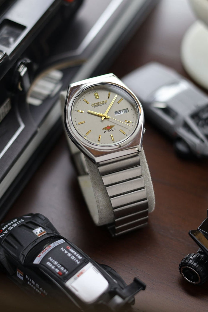 Citizen Eagle 7 Grey Dial - Automatic Vintage Watch (Pre Owned) - A492