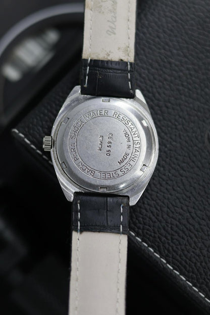 (Super Rare) Vintage HMT Chetak Blue Dial - in Original Condition - Mechanical Hand Winding Watch (Pre Owned) - SE561