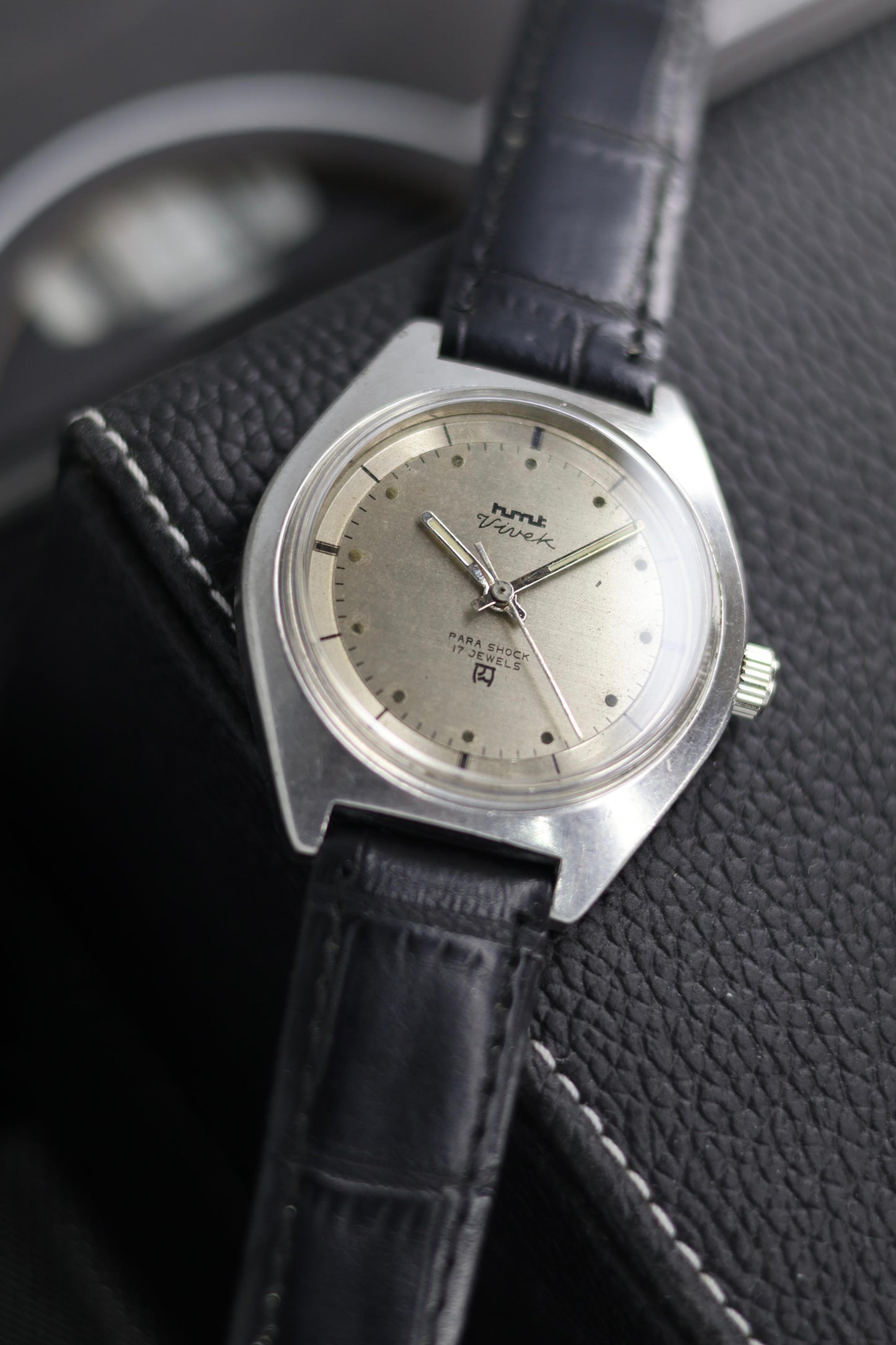 (Super Rare) Vintage HMT Vivek Silver Dial - in Original Condition - Mechanical Hand Winding Watch (Pre Owned) - SE611