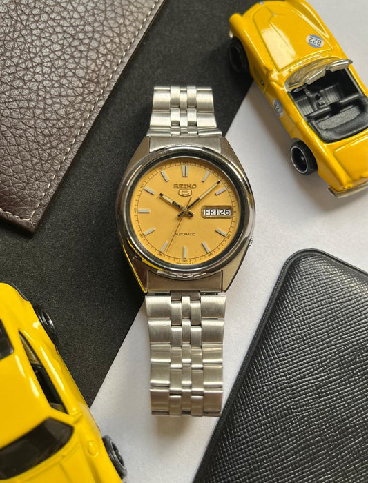 Seiko 5 Yellow Dial (Pre Owned)