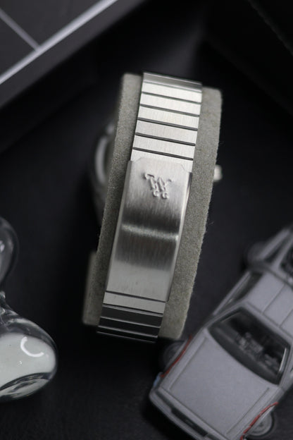 (Super Rare) Vintage HMT Abhishek Grey Motif Dial - in Original Condition - Mechanical Hand Winding Watch (Pre Owned) - SE512