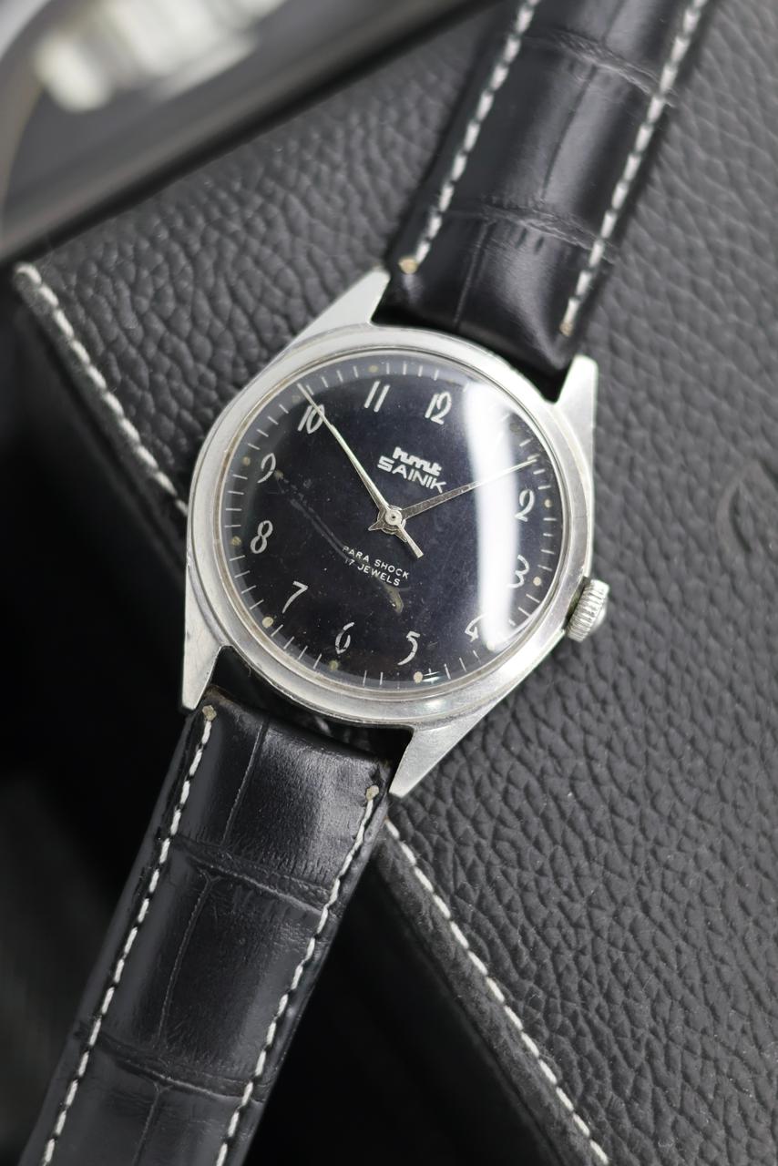 (Super Rare) Vintage HMT Sainik - in Original Condition - Mechanical Hand Winding Watch (Pre Owned) - SE666