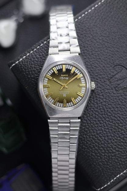 Vintage HMT Chirag Gradient Dial - in Original Condition - Mechanical Hand Winding Watch (Pre Owned) - SE583