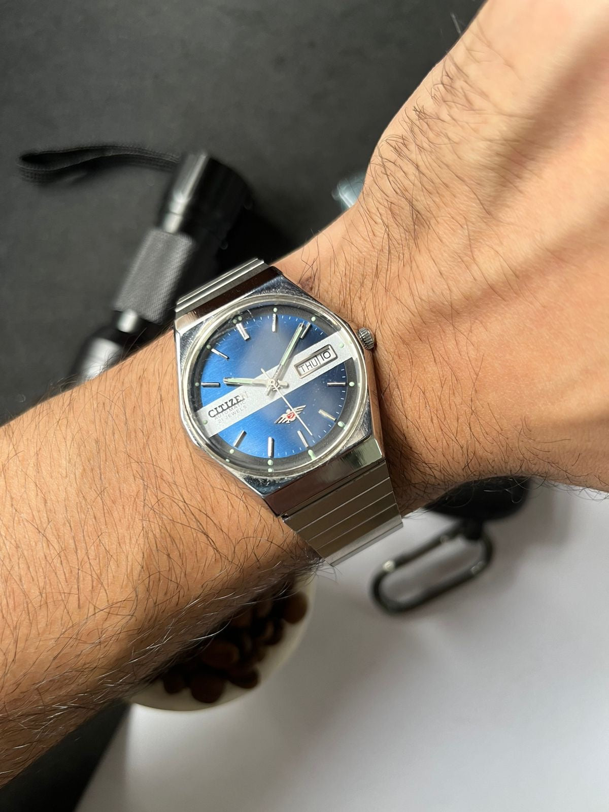 Citizen Eagle 7 Blue Dial Pre Owned watchtopia.in