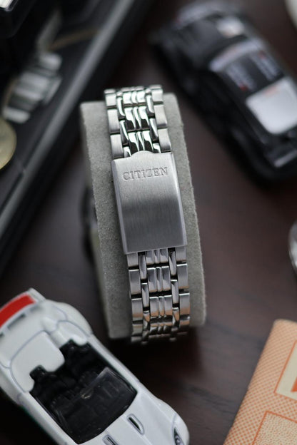 (Super Rare) Citizen Eagle 7 Black/Grey Motif Dial - Automatic Vintage Watch (Pre Owned) - SE452