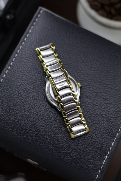 (Extremely Rare) LONGINES Ladies Two-Tone Enamel Dial - Swiss Vintage Watch (Pre Owned)