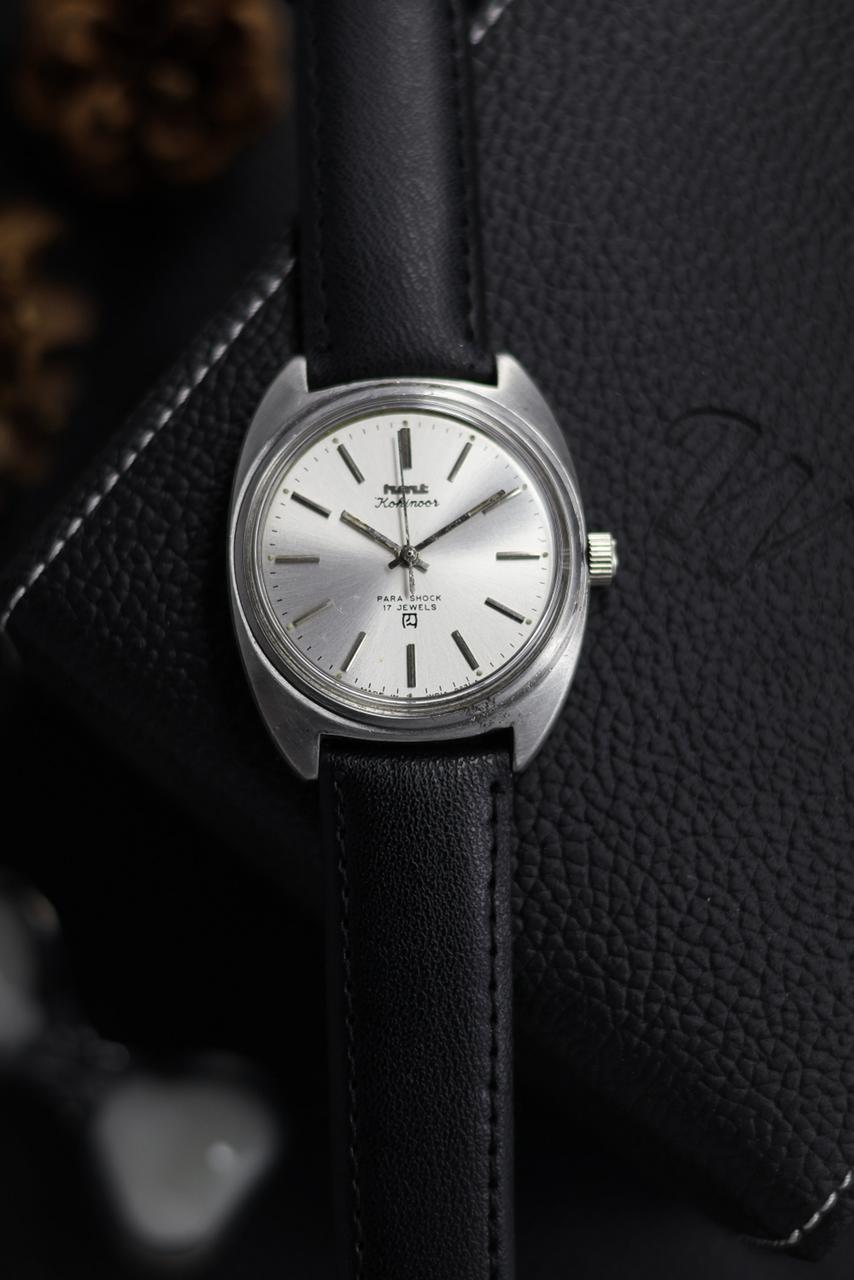 Vintage HMT Kohinoor Silver Dial - in Original Condition - Mechanical Hand Winding Watch (Pre Owned) - A501