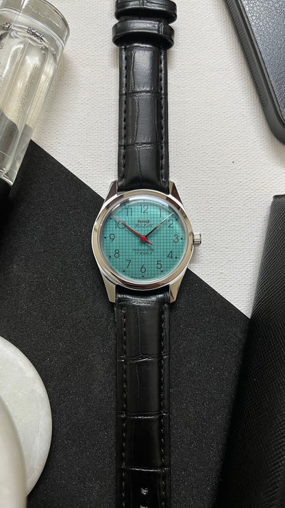 HMT Pilot Graph Dial - TIFFANY BLUE