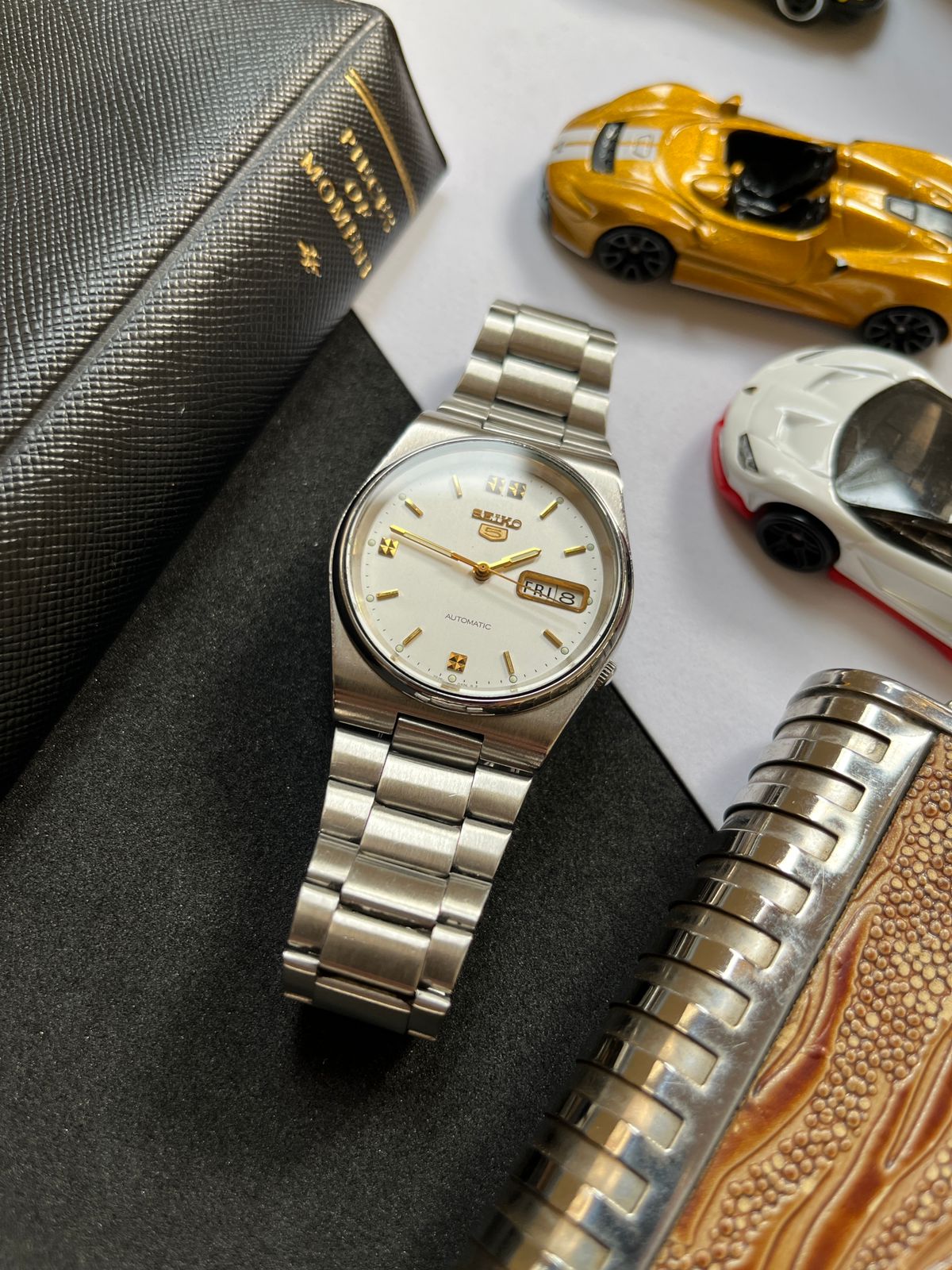 Seiko 5 White Dial (Pre Owned)