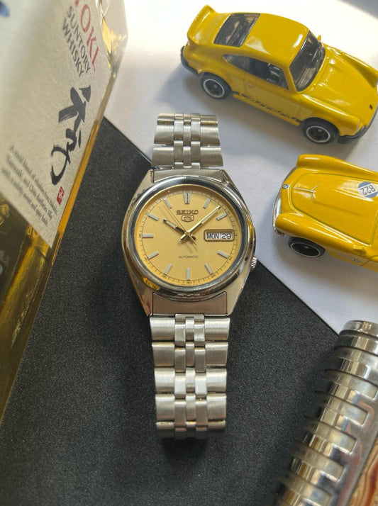 Seiko 5 Yellow Dial (Pre Owned)