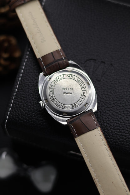 Vintage HMT Chethan Champagne TV Dial - in Original Condition - Mechanical Hand Winding Watch (Pre Owned) - A591