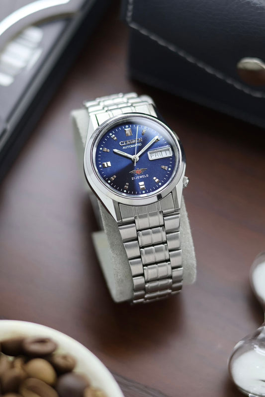 Citizen Eagle 7 Blue Sunray Dial - Automatic Vintage Watch (Pre Owned) - SE456