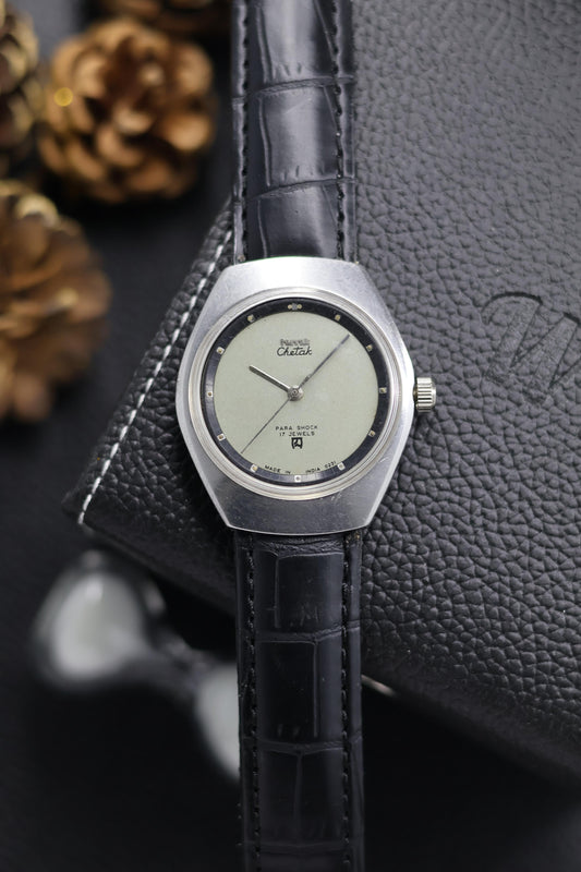Vintage HMT Chetak Grey Dial - in Original Condition - Mechanical Hand Winding Watch (Pre Owned) - A548