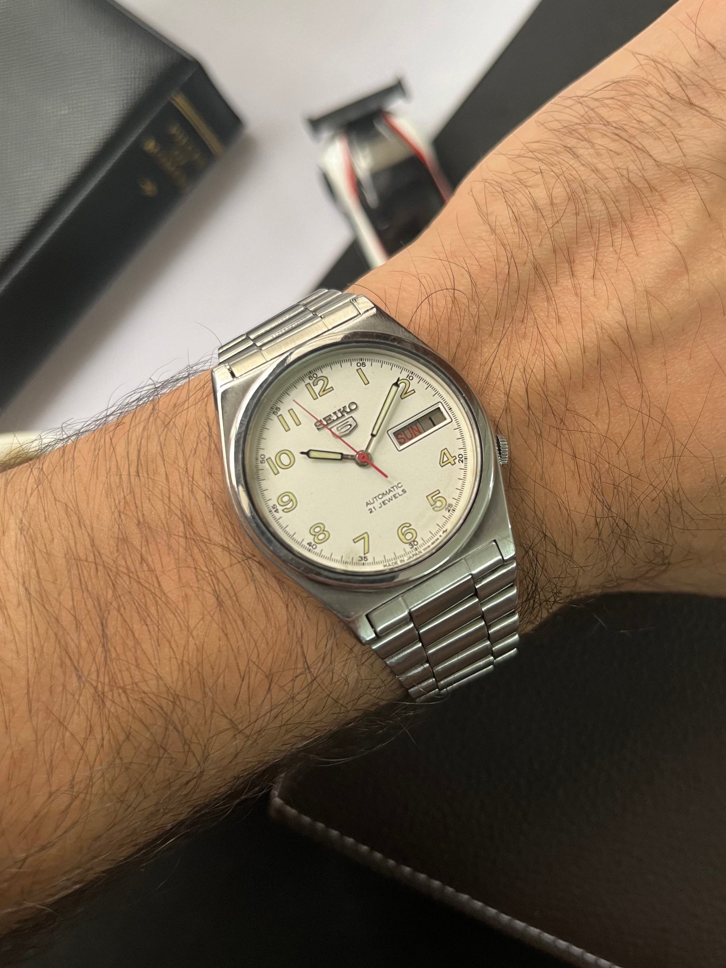 Seiko 5 - Field White Dial (Pre Owned)